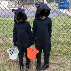 Halloween kitty outfit